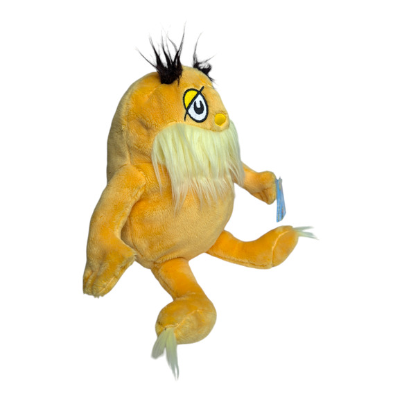 Kohl's Cares Dr Seuss The Lorax Character 12in Yellow Plush Stuffed Animal New - Picture 3 of 8
